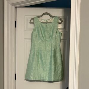 Miami Shimmering Mint Mini Dress